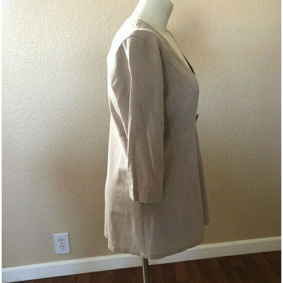 Soft Surroundings Benedetta Gauze Kimono Cardigan Topper Cover-up Top M New - Picture 4 of 8